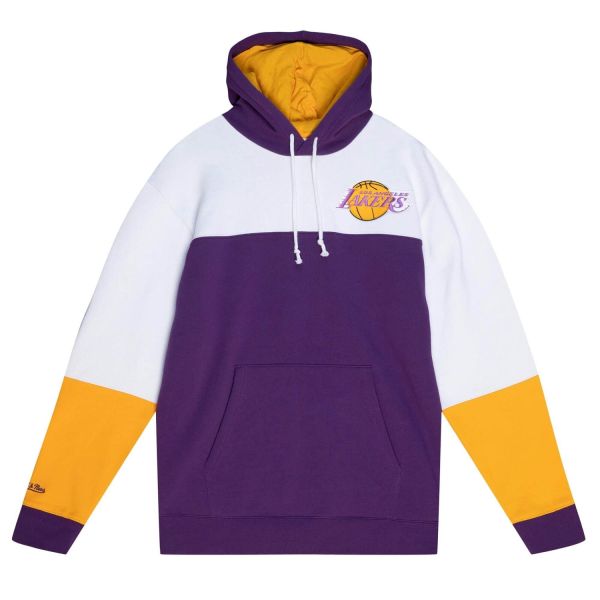 M&N FUSION 2.0 Heavyweight Fleece Hoody - Los Angeles Lakers