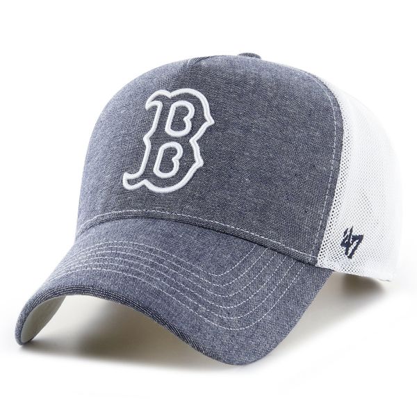 47 Brand Trucker Snapback Cap - EMERY Boston Red Sox navy