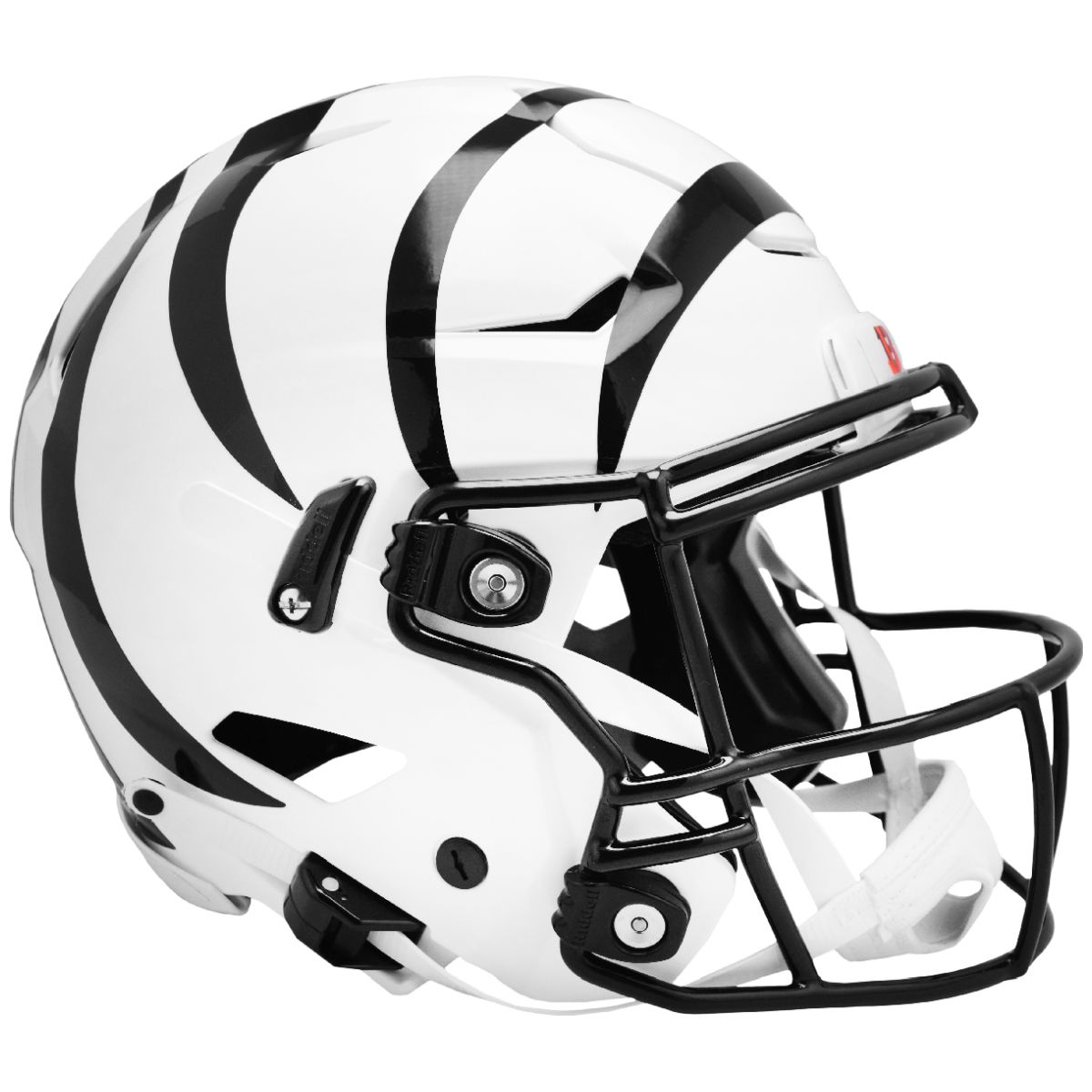 : Matte Black Blank Riddell Revolution Speed Mini Football Helmet  : Sports & Outdoors