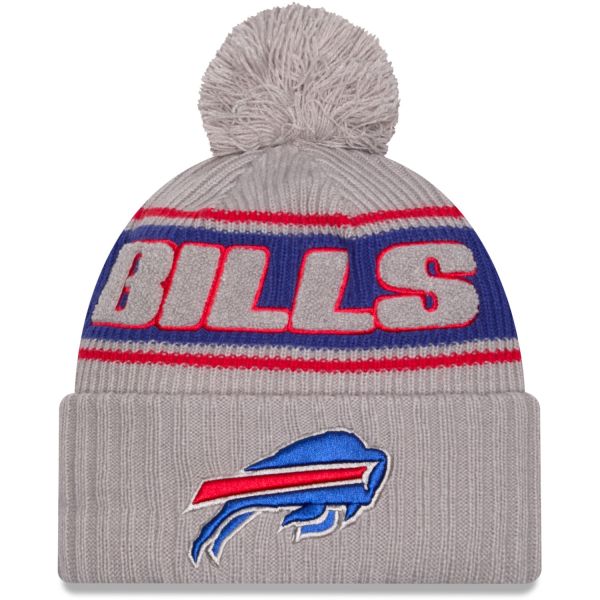 New Era NFL SIDELINE Knit Beanie - Buffalo Bills grey