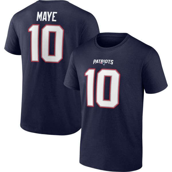 NFL New England Patriots Shirt #10 Drake Maye