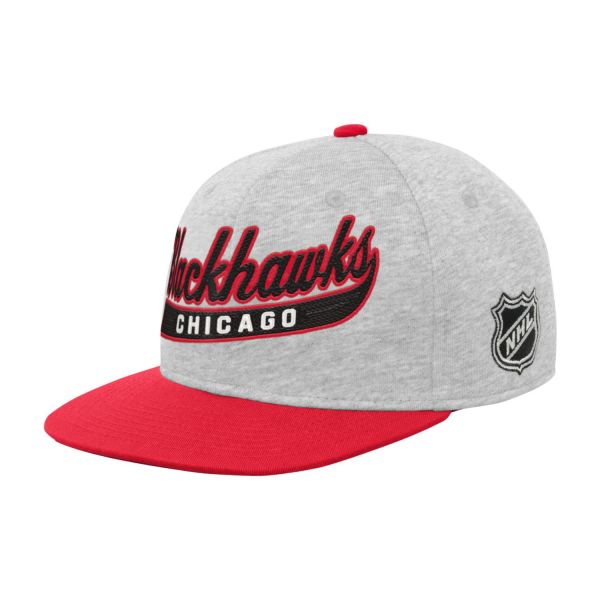 Outerstuff Kids Snapback Cap - HEATHER Chicago Blackhawks