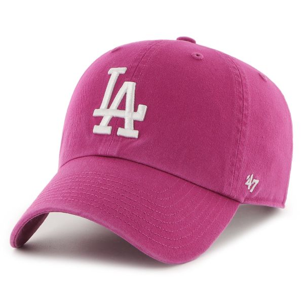 47 Brand Strapback Cap - CLEAN UP Los Angeles Dodgers orchid