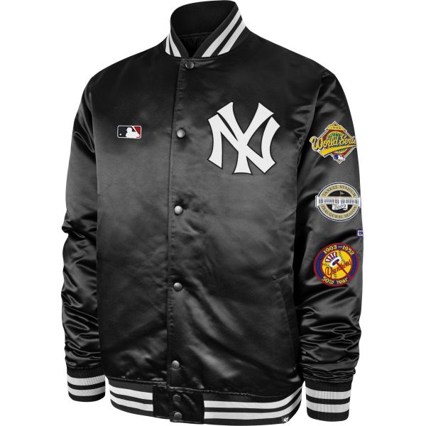 47 Brand College Bomber Jacke PATCHES New York Yankees