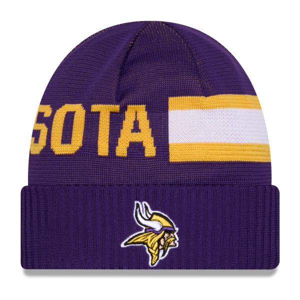 New Era NFL SIDELINE Tech Knit Mütze - Minnesota Vikings