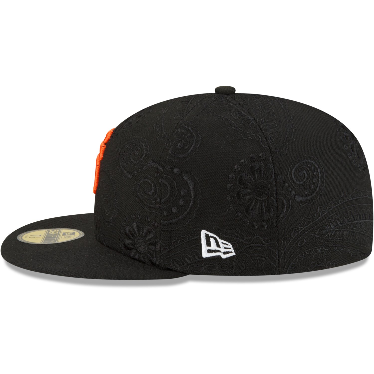 New Era 59Fifty MLB San Francisco Giants Paisley/Swirl Fitted Hat 7 1/4 -  NWT