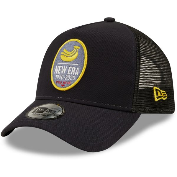 New Era Adjustable A-Frame Trucker Cap - FOOD ICON navy