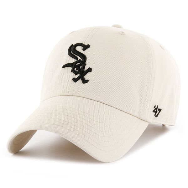 47 Brand Relaxed Fit Cap CLEAN UP Chicago White Sox natural