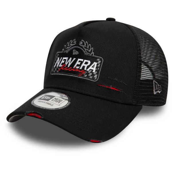 New Era Mesh Trucker Cap - MOTORSPORT Racing black