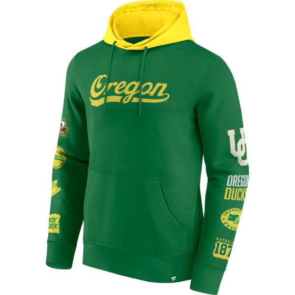 Oregon Ducks NCAA Sleeve Patches Hoody