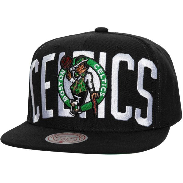 Mitchell & Ness Snapback Cap FULL FRONTAL Boston Celtics