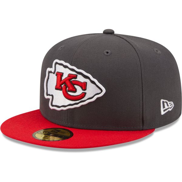 New Era 59Fifty Fitted Cap - GRAPHITE Kansas City Chiefs