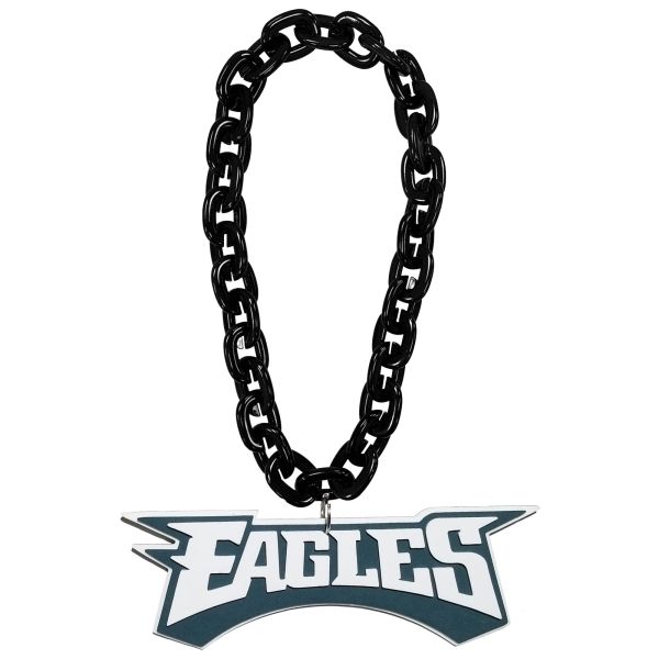 Philadelphia Eagles Eagle Head Big Logo 3D Fan Chain Foam Necklace by FanFave