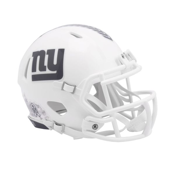 Riddell Speed Mini Football Helm SALUTE New York Giants