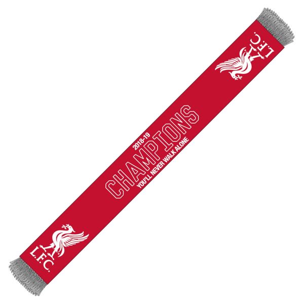 47 Brand Scarf - FC Liverpool Champions Winner 2019 red