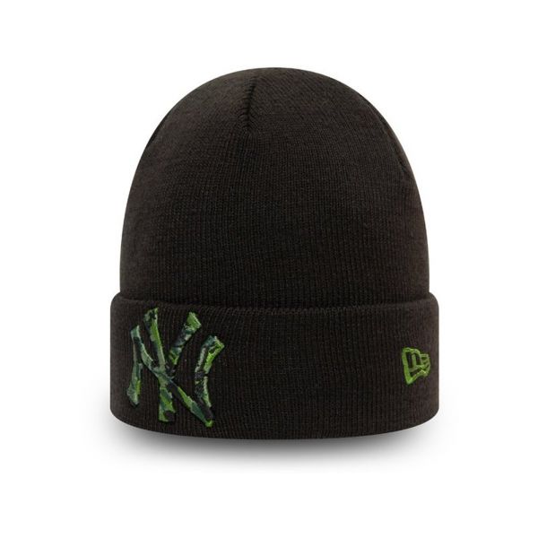 New Era Kids Winter Beanie - CAMO INFILL NY Yankees