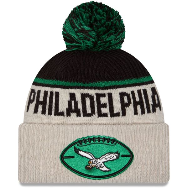 New Era NFL SIDELINE Knit Beanie Philadelphia Eagles Retro