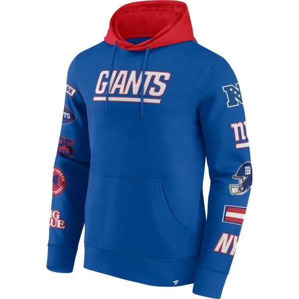 New York Giants NFL Sleeve Prints Hoody