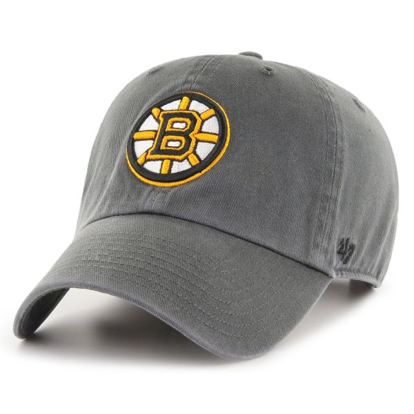 47 Brand Relaxed Fit Cap - CLEAN UP Boston Bruins charcoal