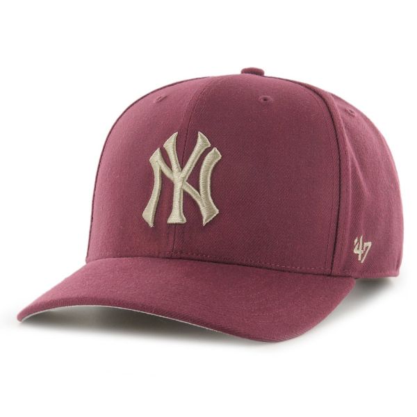 47 Brand Low Profile Cap - ZONE New York Yankees maroon