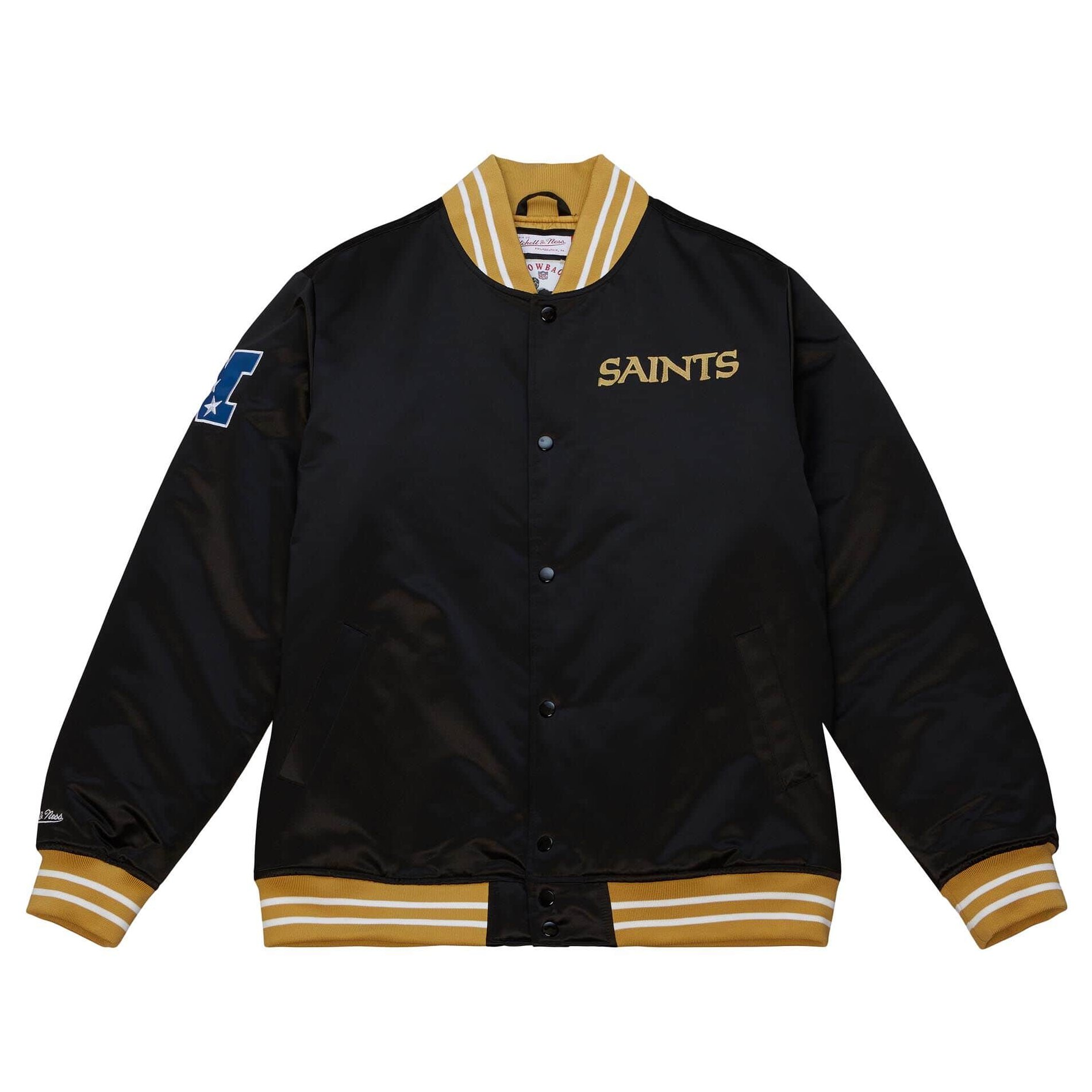 M&N Heavyweight Satin Jacke - NFL New Orleans Saints | Jacken ...