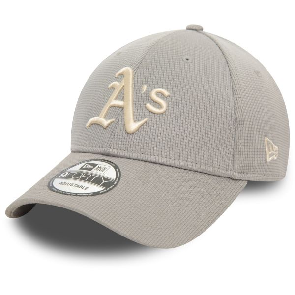 New Era 9Forty Strap Cap - PIVOT KNIT Oakland Athletics grau