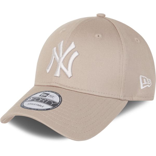 New Era 9Forty Strapback Cap - New York Yankees ash brown