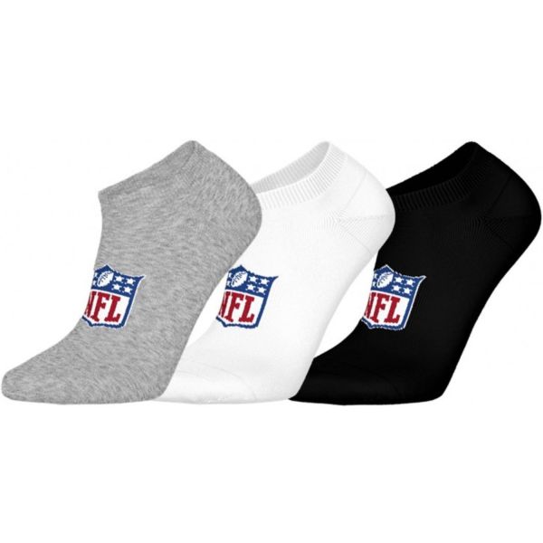 NFL Unisex Sneaker Socken - SHIELD LOGO 3er Pack