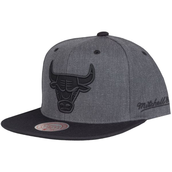 Mitchell & Ness Snapback Cap - DARK Chicago Bulls charcoal