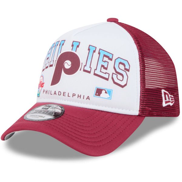 New Era A-Frame Mesh Trucker Cap RETRO Philadelphia Phillies