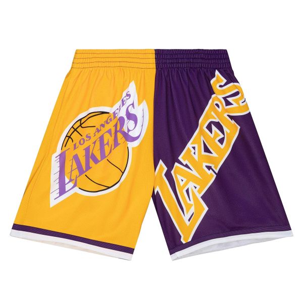 M&N Big Face 5.0 Fashion Shorts Los Angeles Lakers