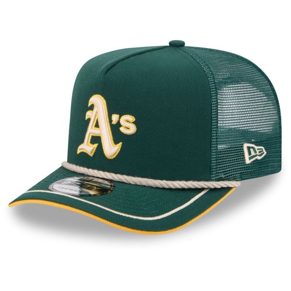 New Era 9Fifty Trucker Cap - VINTAGE ROPE Oakland Athletics