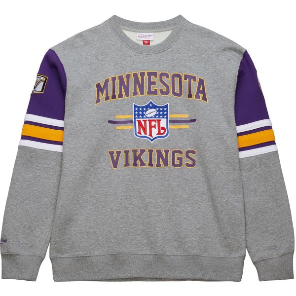 Mitchell & Ness Fleece 4.0 Pullover Minnesota Vikings