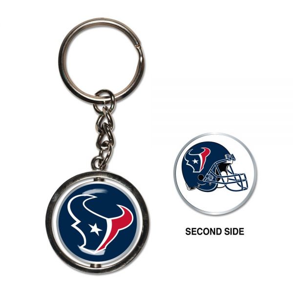 Wincraft SPINNER Porte-clés - NFL Houston Texans