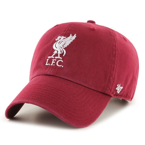 47 Brand Relaxed Fit Cap - CLEAN UP FC Liverpool cardinal