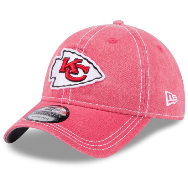 New Era 9Twenty Cap - WASHED Kansas City Chiefs vintage rot