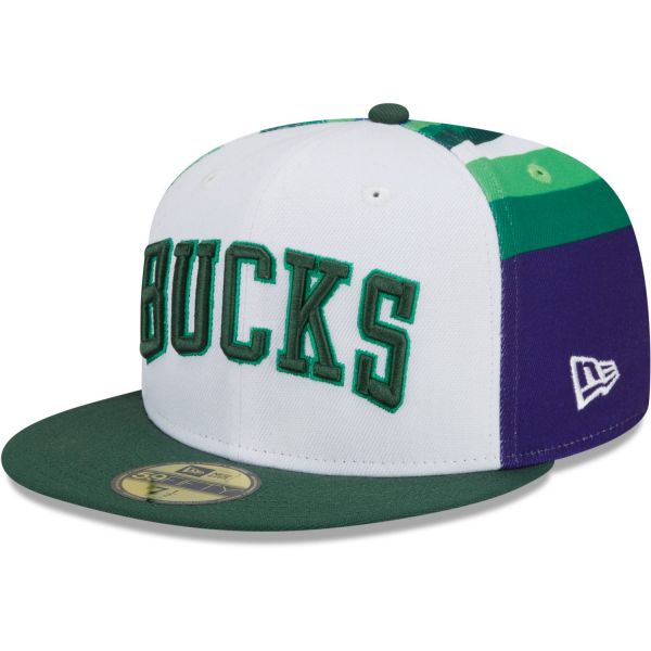 New Era 59Fifty Fitted Cap - NBA CITY Milwaukee Bucks