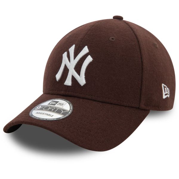 New Era 9Forty Snapback Cap - MELTON New York Yankees brun