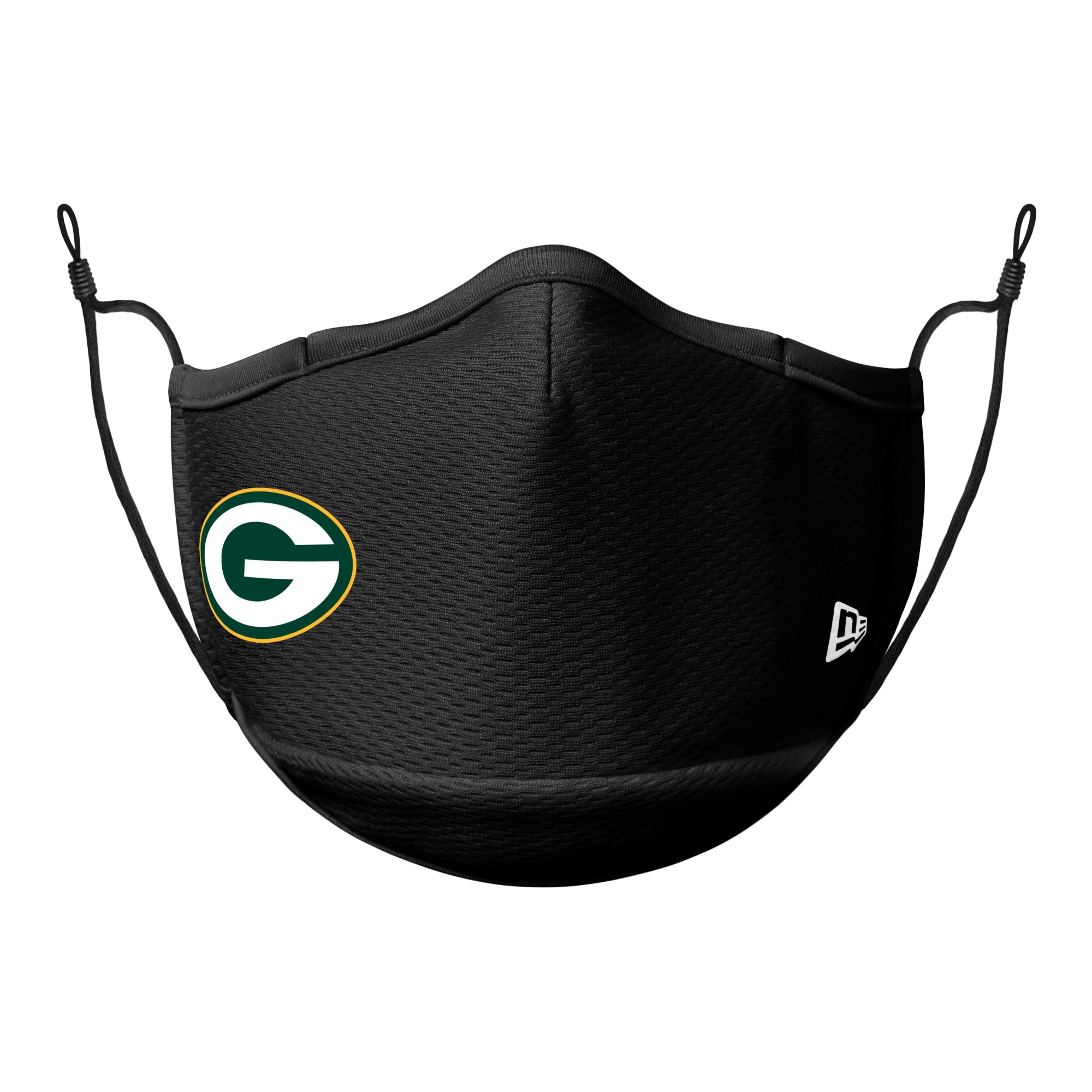 New Era NFL Face Mask Covering - Green Bay Packers black, Face Masks &  Gaiter, Fan Gear