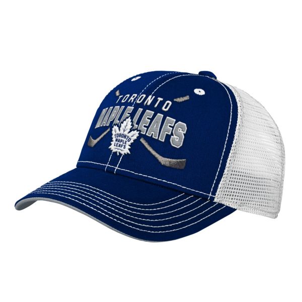 Outerstuff Kids Trucker Cap - LOCK UP Toronto Maple Leafs