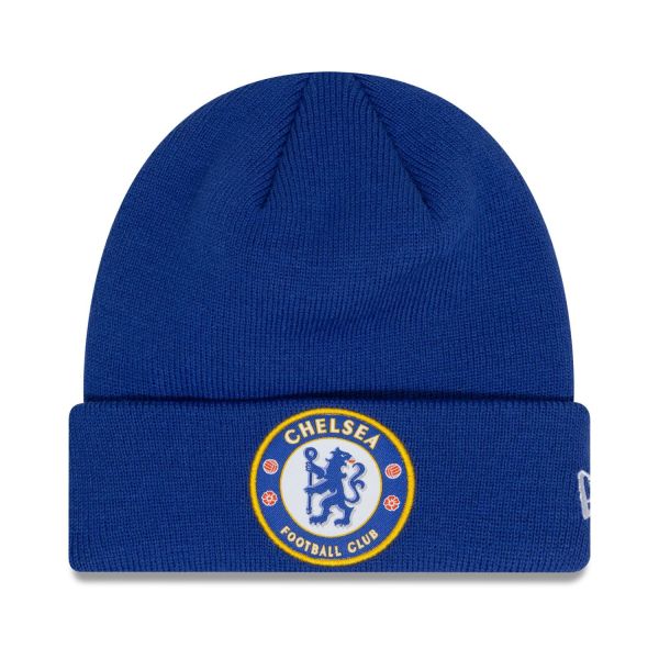 New Era Bonnet d'hiver Beanie - CUFF FC Chelsea Lion Crest