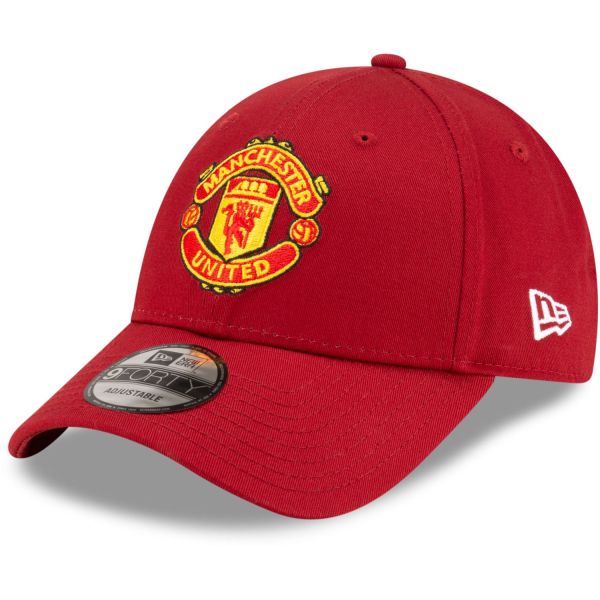 New Era 9Forty Adjustable Cap - Manchester United rot