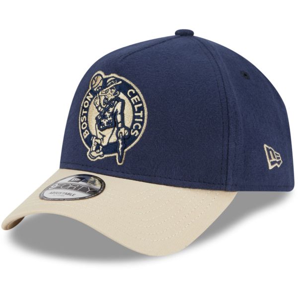 New Era A-Frame 9Forty Cap MOLESKIN Boston Celtics navy