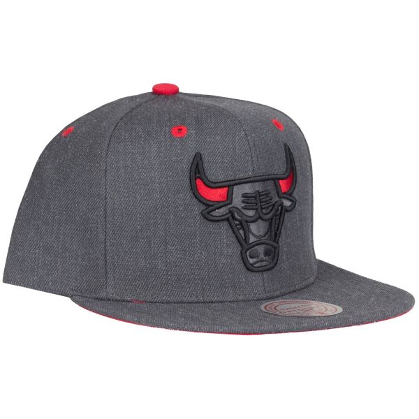 Mitchell & Ness Snapback Cap - INFILL Chicago Bulls charcoal