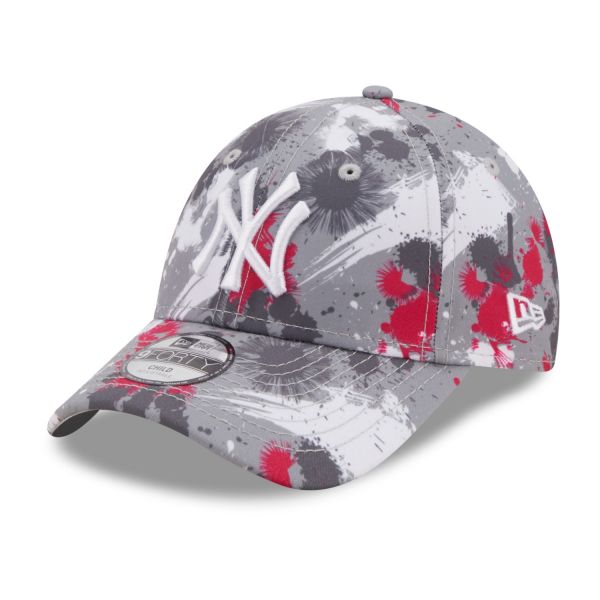 New Era 9Forty Enfants Cap - SPLASH New York Yankees gris