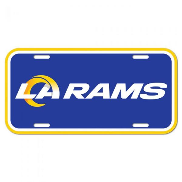 Wincraft Plaque d'immatriculation - Los Angeles Rams