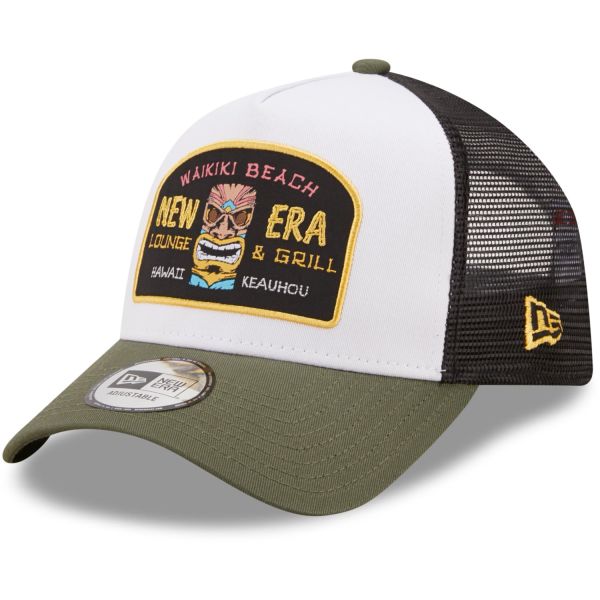 New Era A-Frame Trucker Cap - WAIKIKI BEACH Hawaii Keauhou