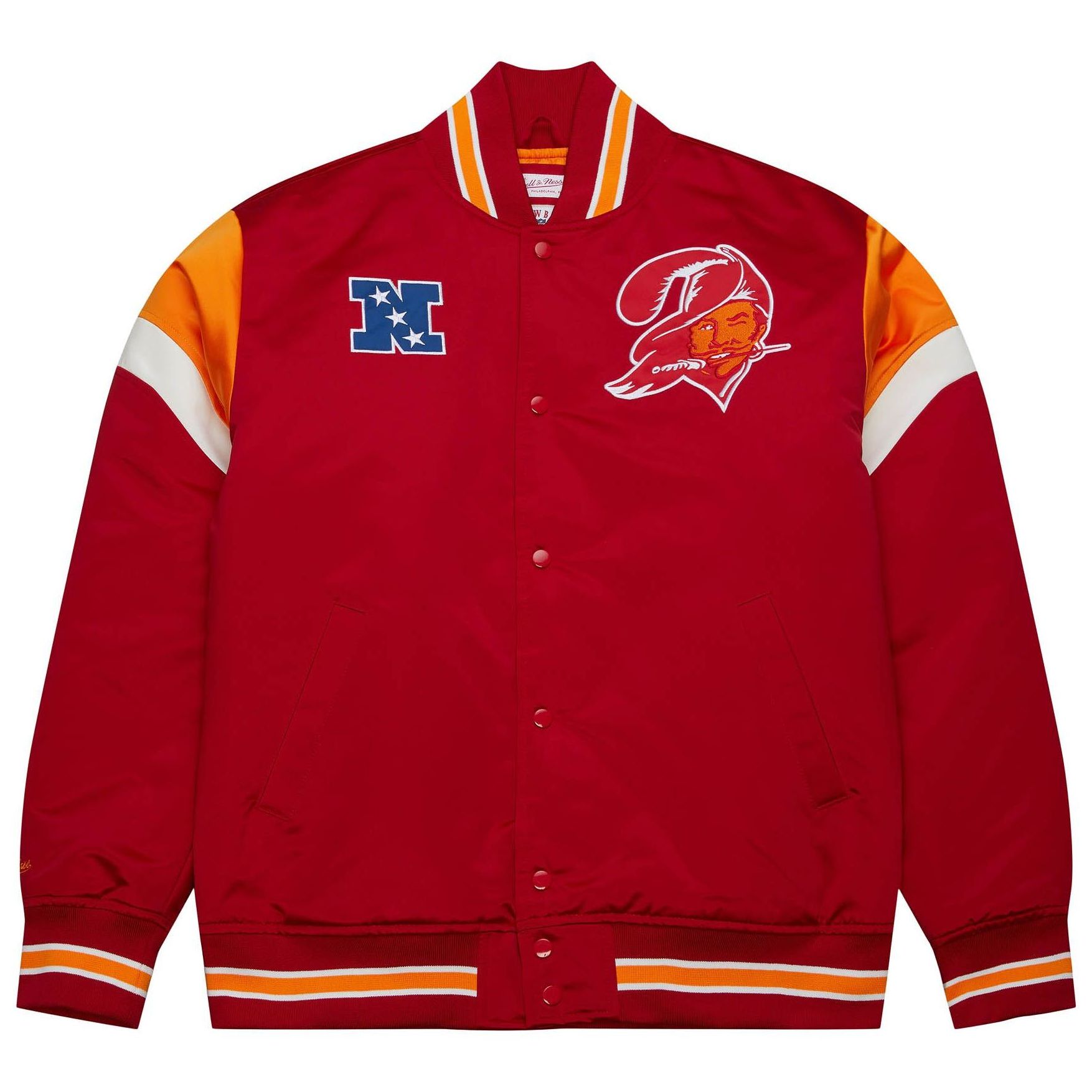 Heavyweight Satin Jacket Chicago Bears