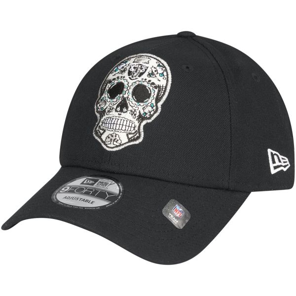 New Era 9Forty Snapback Cap - SUGAR SKULL Las Vegas Raiders