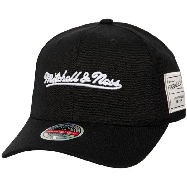 Mitchell & Ness Snapback Stretch Cap - Brand Logo schwarz